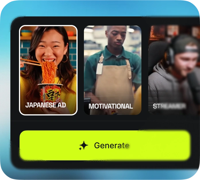 I-generated video preview from Sora 2 showing a young child running joyfully with a blue backpack through a green meadow, created from a text prompt.